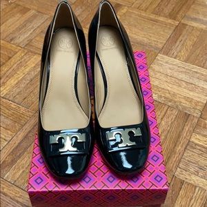 Brand new with box Tory Burch wedge shoes size 10